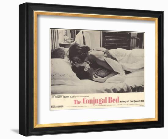 Conjugal Bed, 1964-null-Framed Art Print