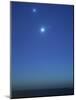 Conjunction of Jupiter, Venus and Mercury-Stocktrek Images-Mounted Photographic Print