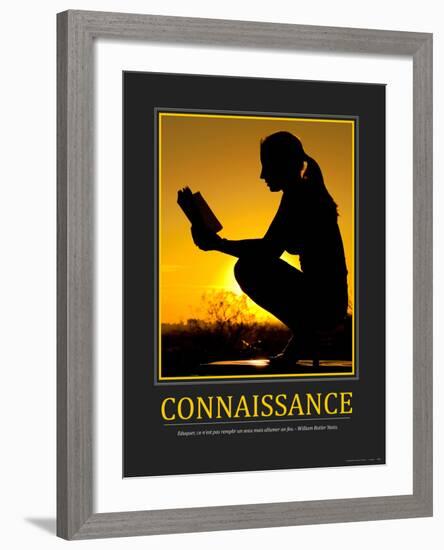 Connaissance (French Translation)-null-Framed Photo