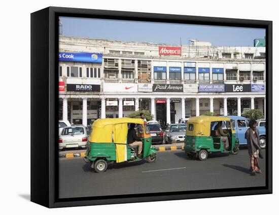 Connaught Place, New Delhi, India, Asia-Wendy Connett-Framed Premier Image Canvas