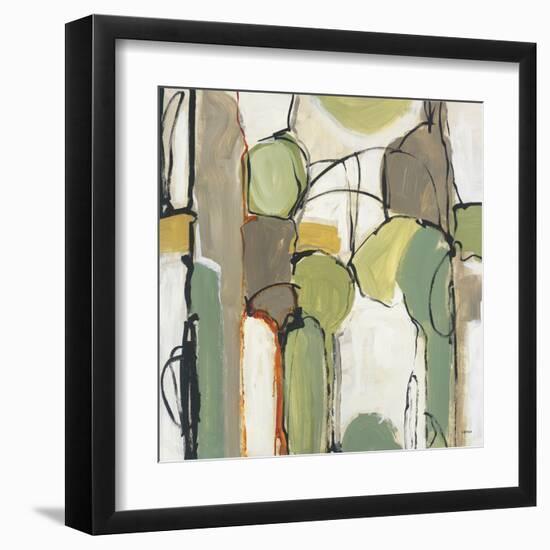 Connected I-Robert Charon-Framed Art Print