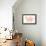 Connecticut - Whale - Coral - Coastal Icon-Lantern Press-Framed Stretched Canvas displayed on a wall