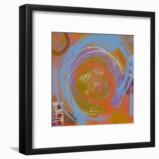 Connections II-Yashna-Framed Art Print