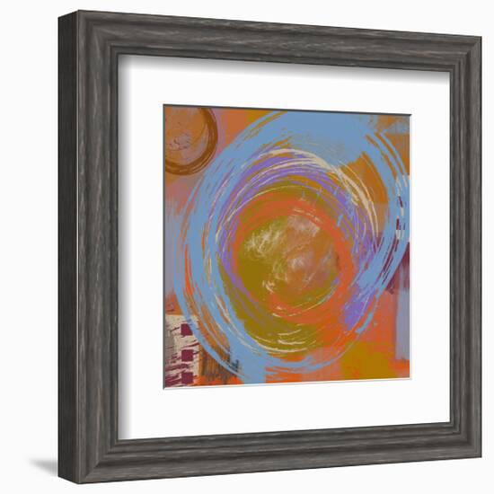 Connections II-Yashna-Framed Art Print