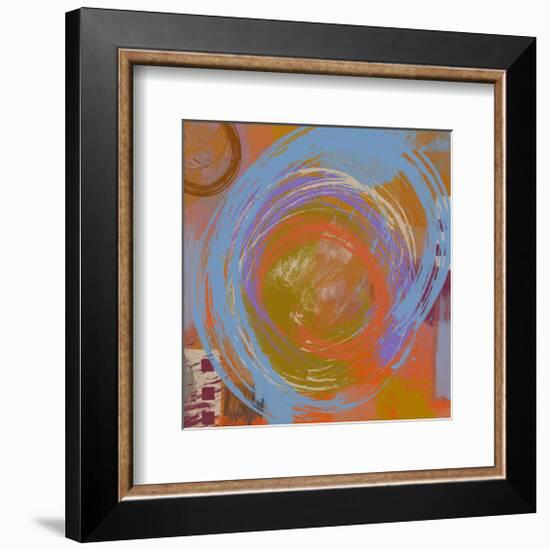 Connections II-Yashna-Framed Art Print