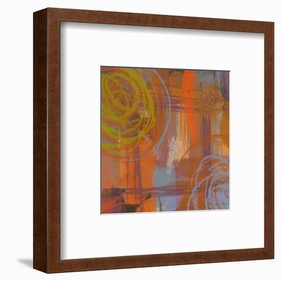 Connections IV-Yashna-Framed Art Print