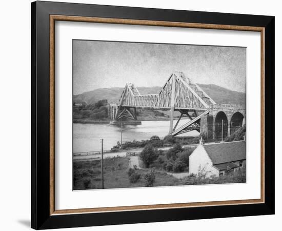 Connel Ferry Bridge-Fred Musto-Framed Photographic Print