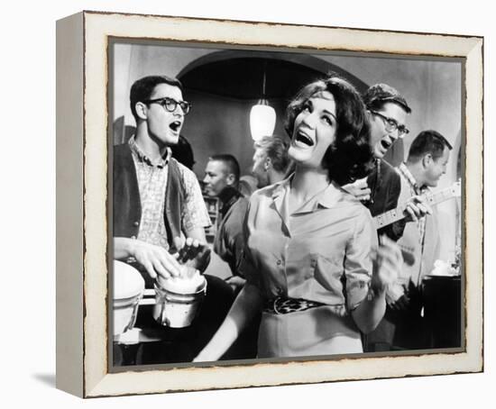 Connie Francis-null-Framed Stretched Canvas