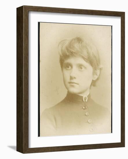 Connie Gilchrist English Actress as a Young Girl-null-Framed Photographic Print