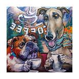 Sunup Surfdogs-Connie R. Townsend-Art Print