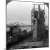 Conning Tower of a Mine-Laying German U-Boat, World War I, 1914-1918-null-Mounted Photographic Print