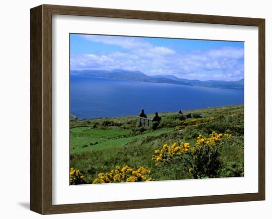 Conor Pass Ruin, Dingle Peninsula, County Kerry, Ireland-Marilyn Parver-Framed Photographic Print