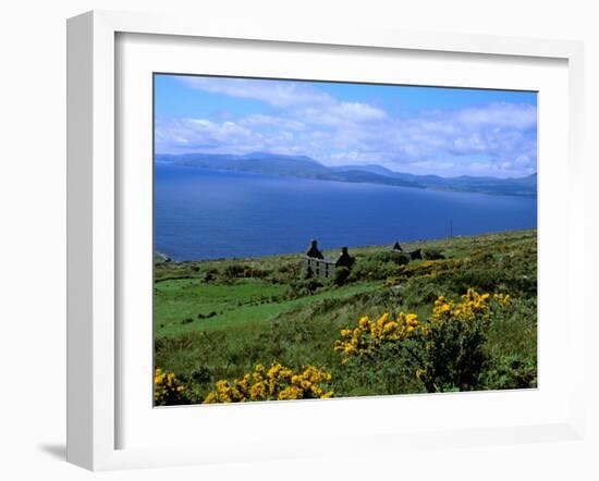 Conor Pass Ruin, Dingle Peninsula, County Kerry, Ireland-Marilyn Parver-Framed Photographic Print