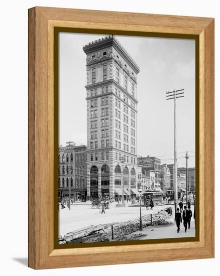 Conover Building, Dayton, Ohio-null-Framed Stretched Canvas