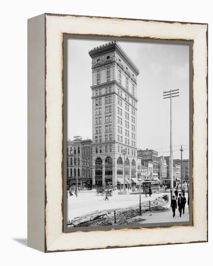 Conover Building, Dayton, Ohio-null-Framed Stretched Canvas