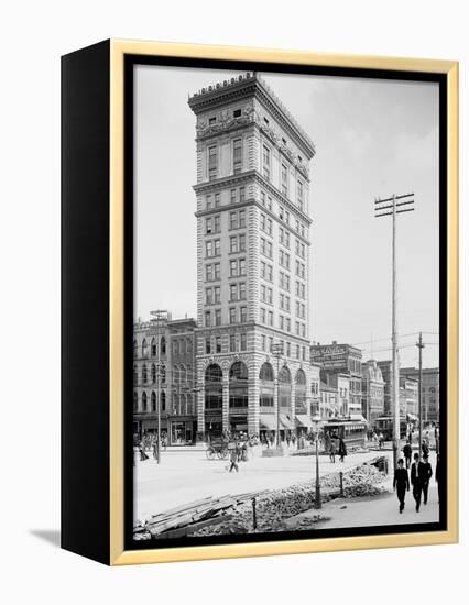 Conover Building, Dayton, Ohio-null-Framed Stretched Canvas