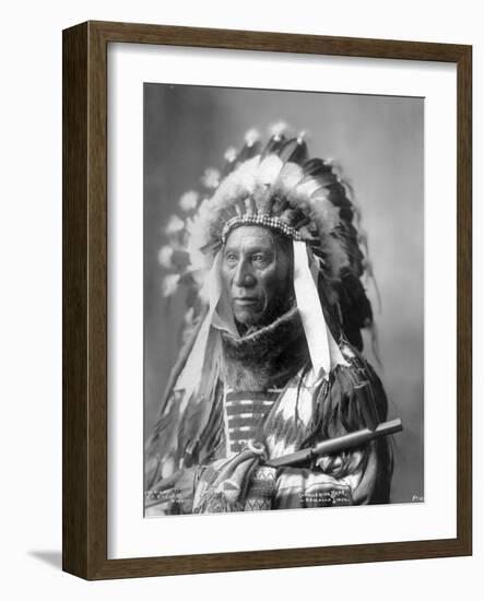 Conquering Bear, Oglala Sioux, 1899-Frank A. Rinehart-Framed Premium Photographic Print