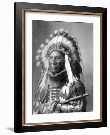 Conquering Bear, Oglala Sioux, 1899-Frank A. Rinehart-Framed Premium Photographic Print