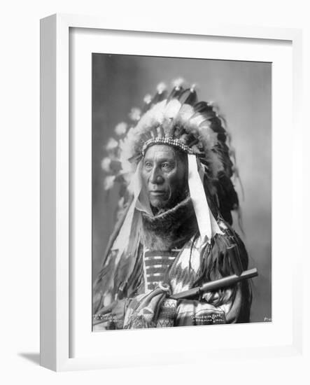 Conquering Bear, Oglala Sioux, 1899-Frank A. Rinehart-Framed Premium Photographic Print