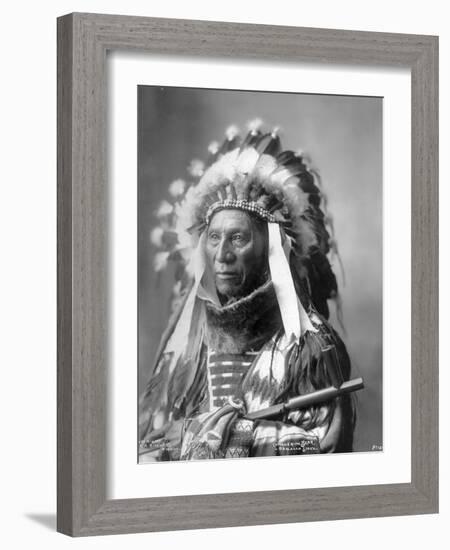 Conquering Bear, Oglala Sioux, 1899-Frank A. Rinehart-Framed Photographic Print