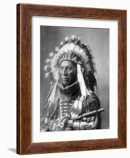 Conquering Bear, Oglala Sioux, 1899-Frank A. Rinehart-Framed Photographic Print