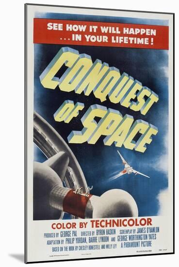 Conquest of Space, 1955-null-Mounted Art Print