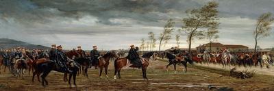 The Arrival of Prince Friedrich Karl and His Staff at the Battlefield of Vionville, 1876-Conrad Freyberg-Giclee Print