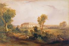 Government House and Stables, Sydney, 1841-Conrad Martens-Giclee Print