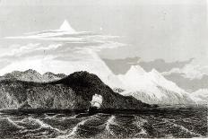 Mount Sarmiento, Engraved by Thomas Landseer-Conrad Martens-Giclee Print