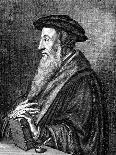 Jean Calvin, 16th Century French Theologian, (C1636-168)-Conrad Meyer-Laminated Giclee Print