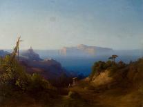 View of Capri-Consalvo Carelli-Framed Giclee Print