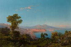 View of Atrani-Consalvo Carelli-Giclee Print