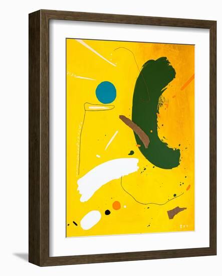 Conscious unconscious-Hyunah Kim-Framed Art Print