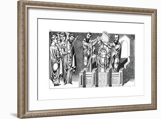 Consecration of a Bishop, 9th Century-null-Framed Giclee Print