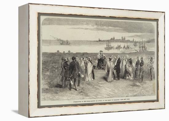 Consecration of the Burial-Ground at Scutari, by the Bishop of Gibraltar-null-Framed Premier Image Canvas