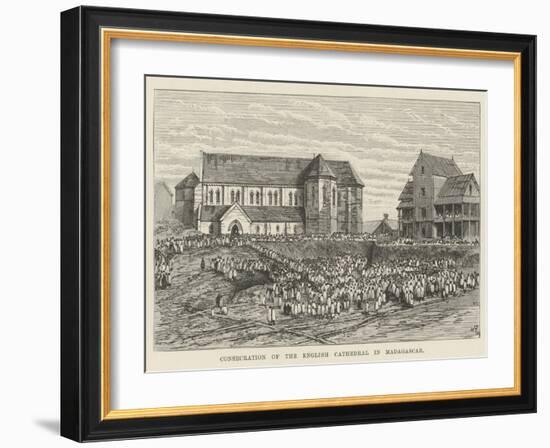 Consecration of the English Cathedral in Madagascar-Frank Watkins-Framed Giclee Print