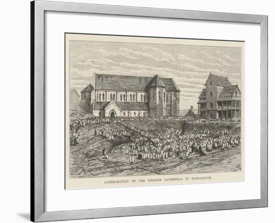 Consecration of the English Cathedral in Madagascar-Frank Watkins-Framed Giclee Print