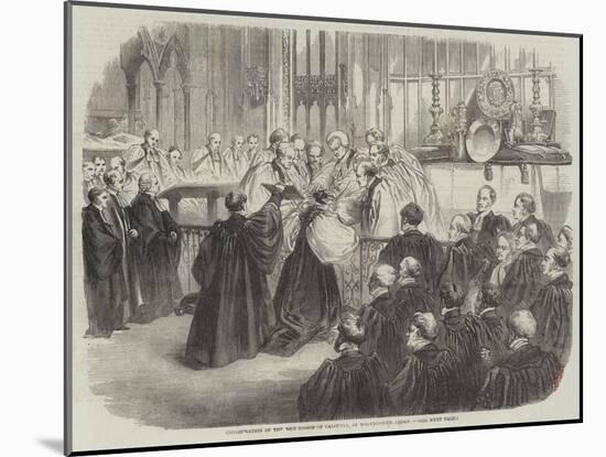 Consecration of the New Bishop of Calcutta, in Westminster Abbey-null-Mounted Giclee Print