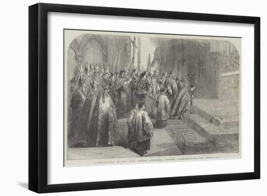 Consecration of the New Roman Catholic Church, Lambeth-Road, the Sanctuary-null-Framed Giclee Print