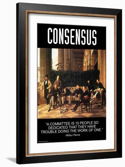 Consensus-Wilbur Pierce-Framed Art Print