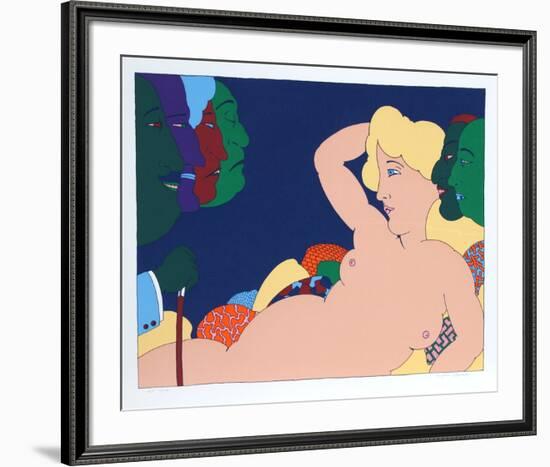 Consenting Adults-Seymour Chwast-Framed Limited Edition