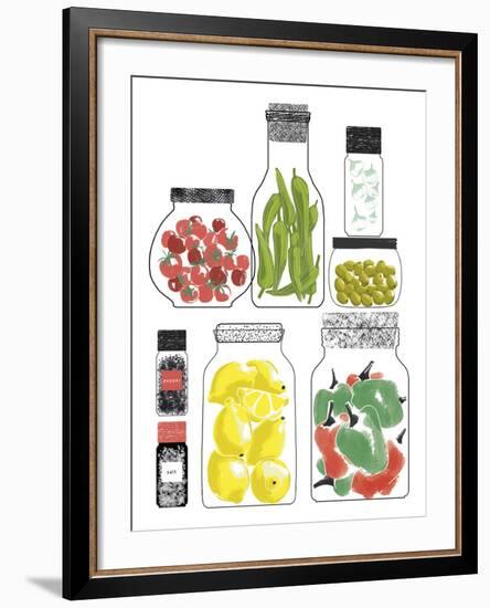 Conservateurs de Cuisine II-Laure Girardin-Vissian-Framed Giclee Print