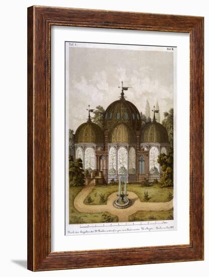 Conservatory and Aviary Combined-null-Framed Art Print