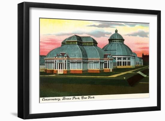 Conservatory, Bronx Park-null-Framed Art Print