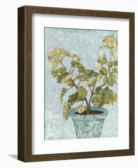 Conservatory Collage II-Megan Meagher-Framed Art Print