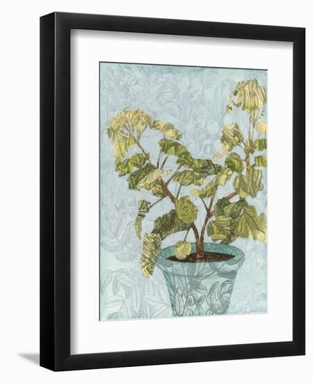 Conservatory Collage II-Megan Meagher-Framed Art Print