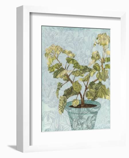 Conservatory Collage II-Megan Meagher-Framed Art Print