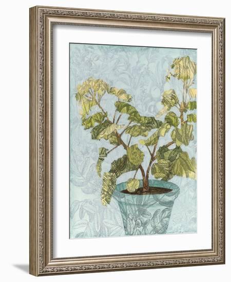 Conservatory Collage II-Megan Meagher-Framed Art Print