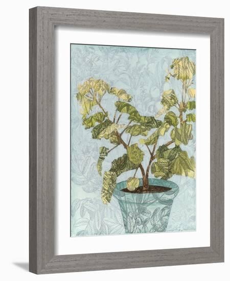 Conservatory Collage II-Megan Meagher-Framed Art Print