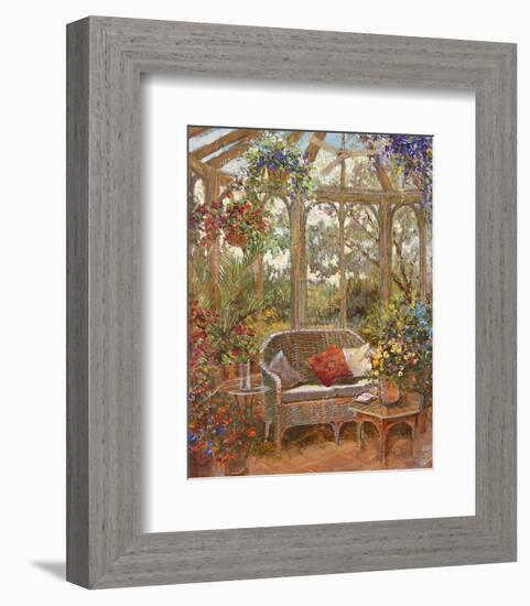 Conservatory II-Michael Longo-Framed Art Print